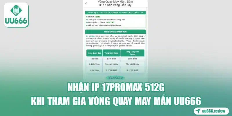 nhan-ip-17promax-512g-khi-tham-gia-vong-quay-may-man-uu666